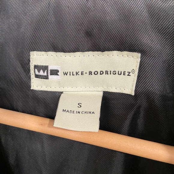 Wilke-Rodriguez Wool Cashmere Zip Jacket – Men’s S Charcoal - Picture 4 of 11